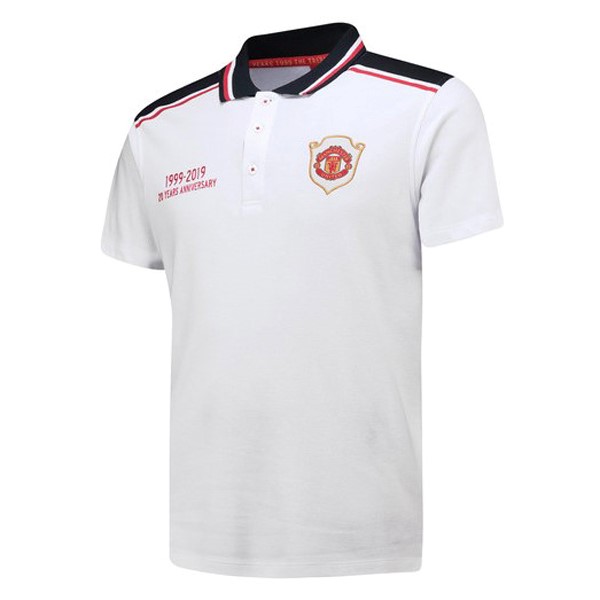 Polo Manchester United 20th Blanco